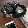 Geekria Couvre-bandeau en tissu flexible compatible avec les casques sans fil Sony MDR-HW700, HW700DS, pièce de rechange, housse