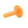 Namvo Lot de 10 tees de golf en caoutchouc pour tapis de conduite, support de ballon, Tees d'entraînement pour débutants Jaune