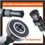 Zoomtools 12/13 pièces 8-32 mm Extracteur de roulement intérieur trou borgne Kit de retrait de roulement avec marteau coulissant