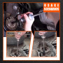 Zoomtools 12/13 pièces 8-32 mm Extracteur de roulement intérieur trou borgne Kit de retrait de roulement avec marteau coulissant