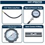 Zoomtools 17-pièces Testeur de compression pour moteurs diesel 70 Bar Testeur de compression diesel, Diesel Engine Testing Gauge