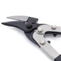 NUZAMAS Cisaille à tôle robuste - Coupe droite - Coupe-tôle d'acier fine - Coupe industrielle - 27 cm