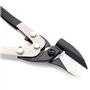 NUZAMAS Cisaille à tôle robuste - Coupe droite - Coupe-tôle d'acier fine - Coupe industrielle - 27 cm