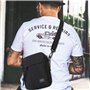 Sac à bandoulière Crossbody petit sac à Messenger Bag,Hommes téléphone portable sacs à bandoulière pour la vie quotidienne Voyag