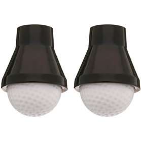 2pcs Ventouse de Balle de Golf Pinces de récupération de Balle de Golf Balle de Golf Retriever Sucker Doigt de Putter Pick Up Ai