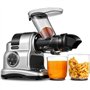 AMZCHEF Extracteur de jus à goulotte large de 80 mm - 150W extracteur de jus de fruits et légumes haute nutrition à mastication