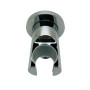 Coude de raccordement mural avec support de douche chromé, 1/2", raccord mural avec support de pommeau de douche, raccord de tuy