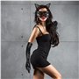 BOBOZHONG Gants Longs Sexy en Similicuir pour Femme,50cm Gants Longs Gants Sexy en Latex Gants de Soirée Femme Gants Long, pour 