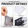 Lot de 12 organiseurs de câbles en silicone avec bouton pression en métal - Réutilisables - Motif dessin animé