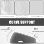 Calenxy Coussin de massage pour le visage, oreiller avec trou en forme de U, coussin de massage pour la maison, coussin de visag