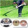 TYFYH 5 Pcs Kit Ecrou Tete Debroussailleuse Universelle Accessoires, Kit Fixation écrou Lame Boîte pour Lames de Boîte de Vitess