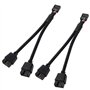 YieJoya 2 Pack USB 2.0 9 broches femelle à double câble d'extension 9 broches mâle