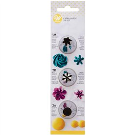 Wilton Douilles à Pâtisserie Set X-Large #1M