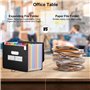 Dossier en expansion, A4 Accordéon Wallet Folder with 13 Pockets File Organisateur Portable Documents Holder with Lid,Multicolor
