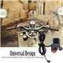 VGEBY1 3 Vitesses Throttle, Guidon de Vitesse de Bicyclette avec Indicateur de Tension Affichage LCD Commutateur de Vitesse
