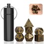 Uirheurd Ensemble de Mini Dés 7 Pièces Dés de Jeux