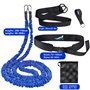 2,5-7,5 mètres de Ceinture de résistance réglable, Ceinture de Natation pour Adultes en Piscine, Aide à la Natation pour Toutes 