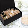 UKOFEW BoîTe Cadeau Noire, BoîTe Cadeau Vide, Magnétique, Pour Anniversaire Emballage (Noir)