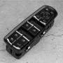 Jadeshay Commutateur de Fenêtre Électrique, Commutateur de Commande de Fenêtre Maître Électrique, Rocker, Noir, ON-OFF, IP67, Po