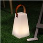 IROO Lampe de table LED extérieur avec Télécommande Blanc chaud 8 couleurs Intensité variable Lampe de Table sans fil étanche Dé