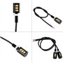 Ampoule LED Ampoules de Plaque D'immatriculation de Voiture & Moto Vis Boulon LED lumière12V Universel LED Plaque D'immatriculat