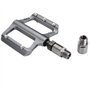 2pcs Prolongateur de Pédale de Vélo, Rallonge de Pédale en Alliage d'Aluminium Spacer Extender Adaptateurs de Vélo de Route Vélo