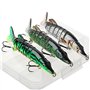 Leurres de pêche - Kit de pêche - pour brochet, Sandre, Truite, appâts de swimbait - Lent - Coulant Lentement - Eau Douce - Kit 