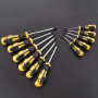 Gunpla 11 Pièces Jeu de Tournevis Torx T6 T7 T8 T9 T10 T15 T20 T25 T27 T30 T40 Etoile Magnétique Assortiment Réparation Tournevi
