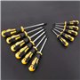 Gunpla 11 Pièces Jeu de Tournevis Torx T6 T7 T8 T9 T10 T15 T20 T25 T27 T30 T40 Etoile Magnétique Assortiment Réparation Tournevi