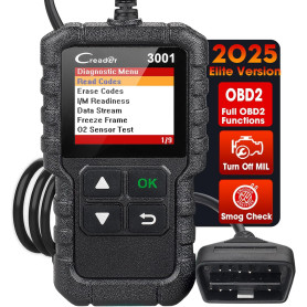 Launch CR3001 X431 Creader 3001 OBD2 Scanner Automobile Diagnostic de voiture Vérification du voyant du moteur Détecteurs O2 cod