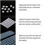 Duoleimi Lot de 30 disques de piercing anti-gibier - En silicone - Coussinets transparents - Disque de piercing anti-traction po