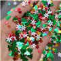 UCLEVER Lot de 3000 confettis de Noël - Décoration de table à disperser - Décoration de table Happy Noël - Confettis de citrouil