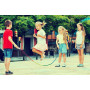 Corde à Sauter Longue 5m, 2 pièces Saut Corde Groupes, Jump Rope Multijoueurs Avec Poignée en Bois pour enfants et adultes, Spor