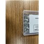BetterJonny Lot de 200 boutons-pression en métal 12 mm et 10 mm pour coudre des vêtements - Argenté