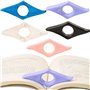 5 Pièces Supports de Page de Livre，BetterJonny Bague de Lecture Pouce Anneau de Lecture Marque-Pages pour Les Lecteurs Amateurs