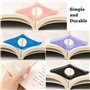 5 Pièces Supports de Page de Livre，BetterJonny Bague de Lecture Pouce Anneau de Lecture Marque-Pages pour Les Lecteurs Amateurs 
