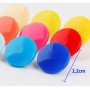 BetterJonny 384 Ensembles d'Agrafe Pression T5 12mm en Résine de 24 Couleurs avec Pince Métal pour Projets de Couture et D'artis