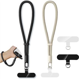 kinoco 2 pcs Cordon Telephone Portable Dragonne de Téléphone Portable Ajustable