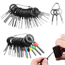 Nsiwem 39 pcs terminal removal tool kit Outil De Retrait Terminal connecteur Broches Extracteur Voiture Électrique Câblage À Ser