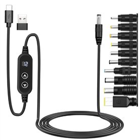 Hoembpn Cable Alimentation Adaptateur PD/USB vers DC 5V