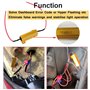 Hoembpn 3pcs 50W 8 ohms Résistance de Charge LED Décodeur Fix Fast Hyper Flasher/Code D’erreur Avertissement LED Clignotants Rés