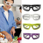 CHUANGOU 2 Paires Oignon Lunettes, Tearless Lunettes Oignon de Lunettes de Protection Anti-poussière Coupe-Vent Eye