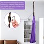 Kit de suspension robuste pour chaise hamac avec coussinet de positionnement d'absorption des chocs et clé d'installation, kit d