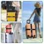2 Pièces Sangles De Bagages, Accessoires De Bagages, Sangles De Bagages Élastiques, Sangles De Bagages Réglables, Sangles De Con