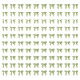 YSJCHEBS 100 Papillons Vert Clair
