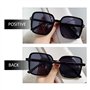 Lunettes Dégradées Surdimensionné