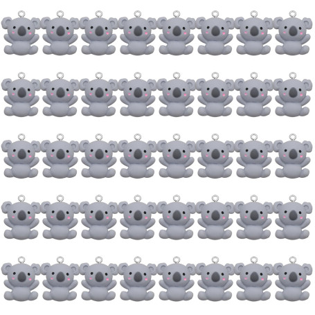 YSJCHEBS 40 Pendentifs Koala