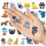 YSJCHEBS Accessoires De Décoration De Chaussures Pour Chiens, 32 Pièces, Étiquettes Pour Chiens, Clips Pour Chaussures, Étiquett