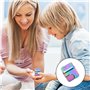 EHDWXVZM 1 Toupie en Métal Et 1 Sac De Rangement, Toupie Créative, Mini Jouet, Jouet pour Enfants, Jouet Portable