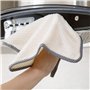 LCIEFKAE 4 Pièces Nettoyage des Pinceaux Et 2 Serviettes De Pièces, Pinceaux De Nettoyage Multifonction, Accessoires Ménagers, O